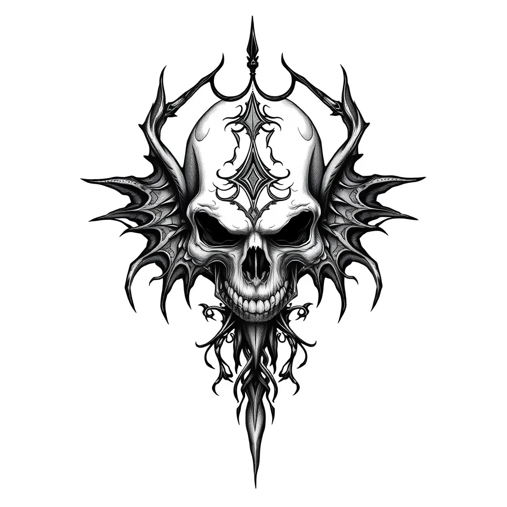 Silence Death tatuagem