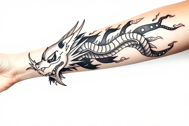 Simple forearm tattoo tatoeage