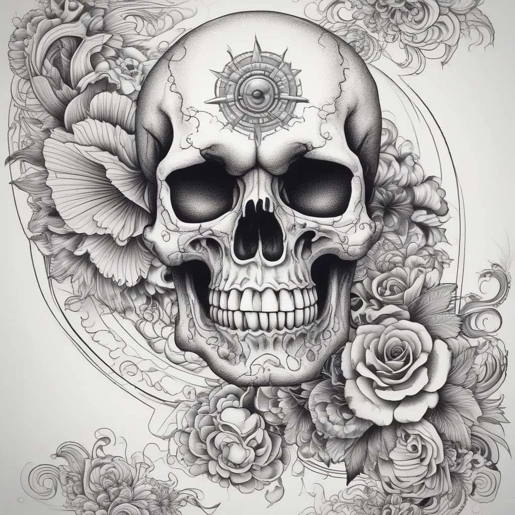 skull  tatoeage