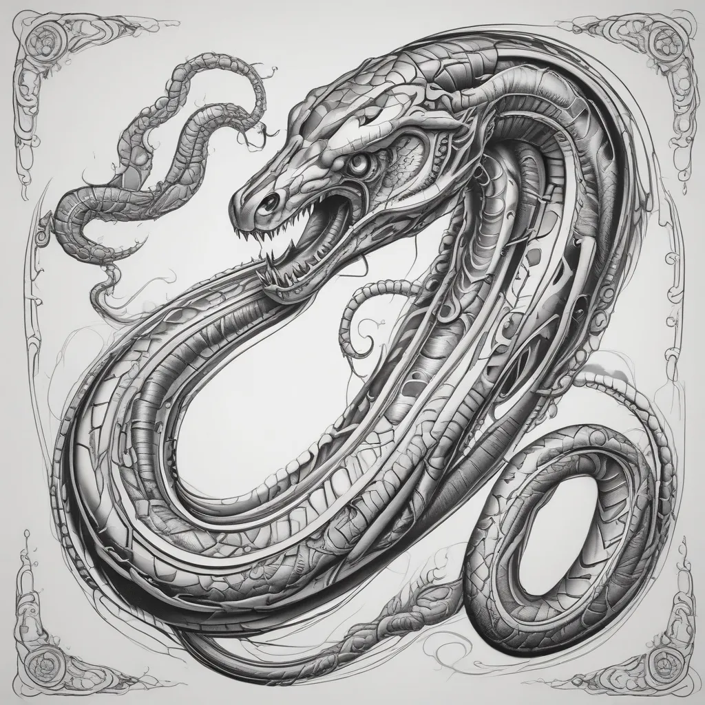 snake tatuaggio