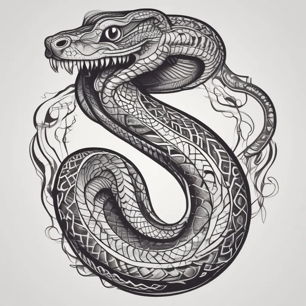 Snake tatoeage