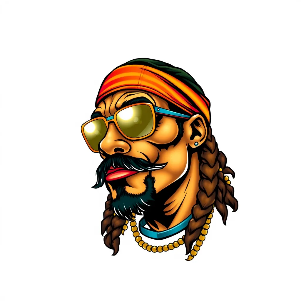 Snoopdogg tatuagem