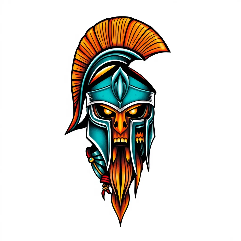 spartan tatuagem