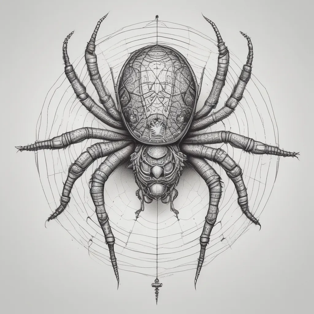 spider tatouage