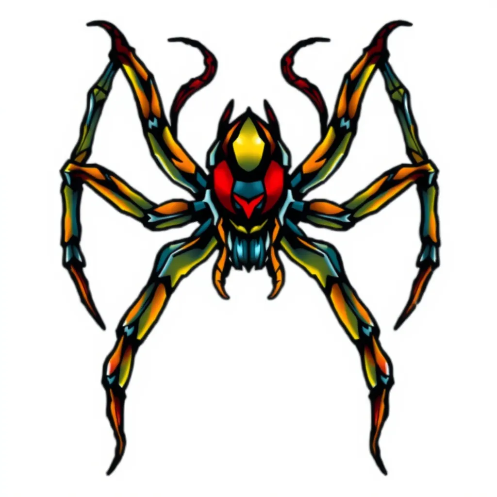 Spinne وشم