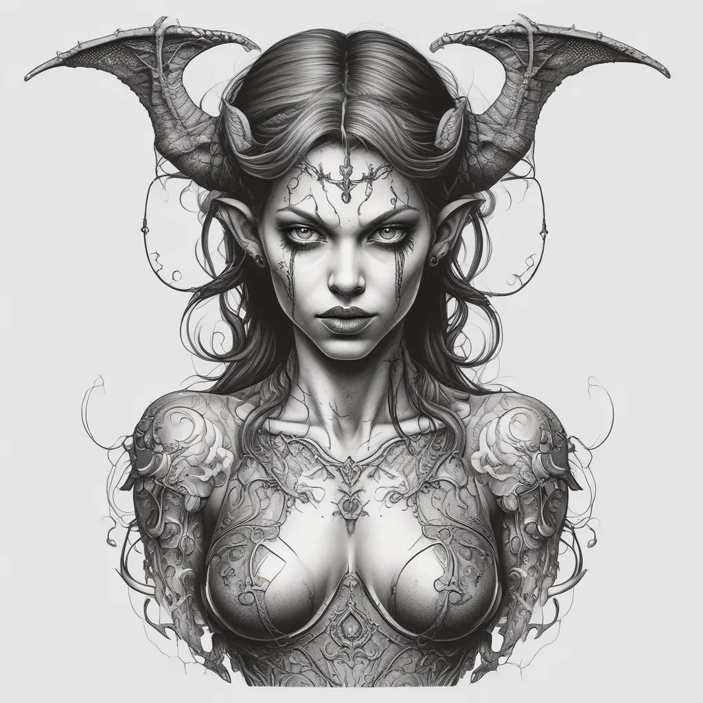 Succubus tatuering