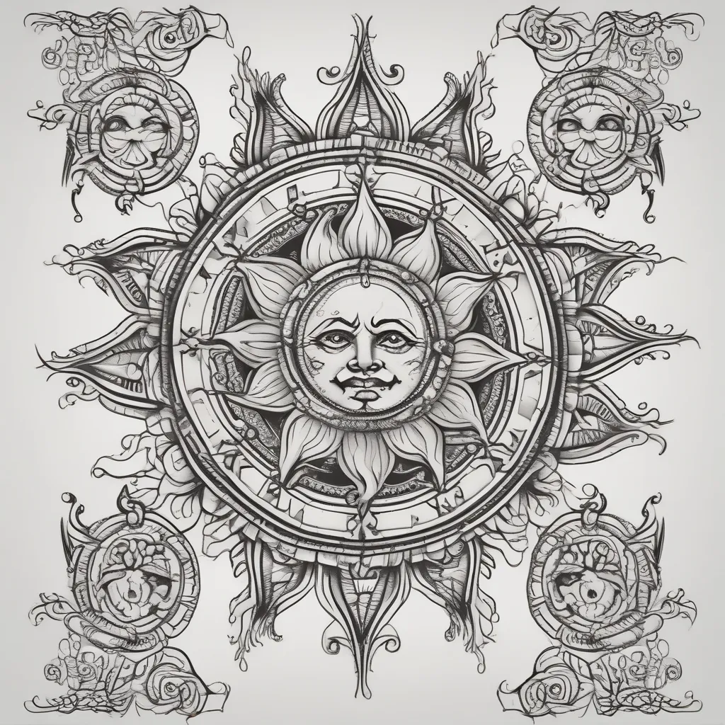 sun tatuaje