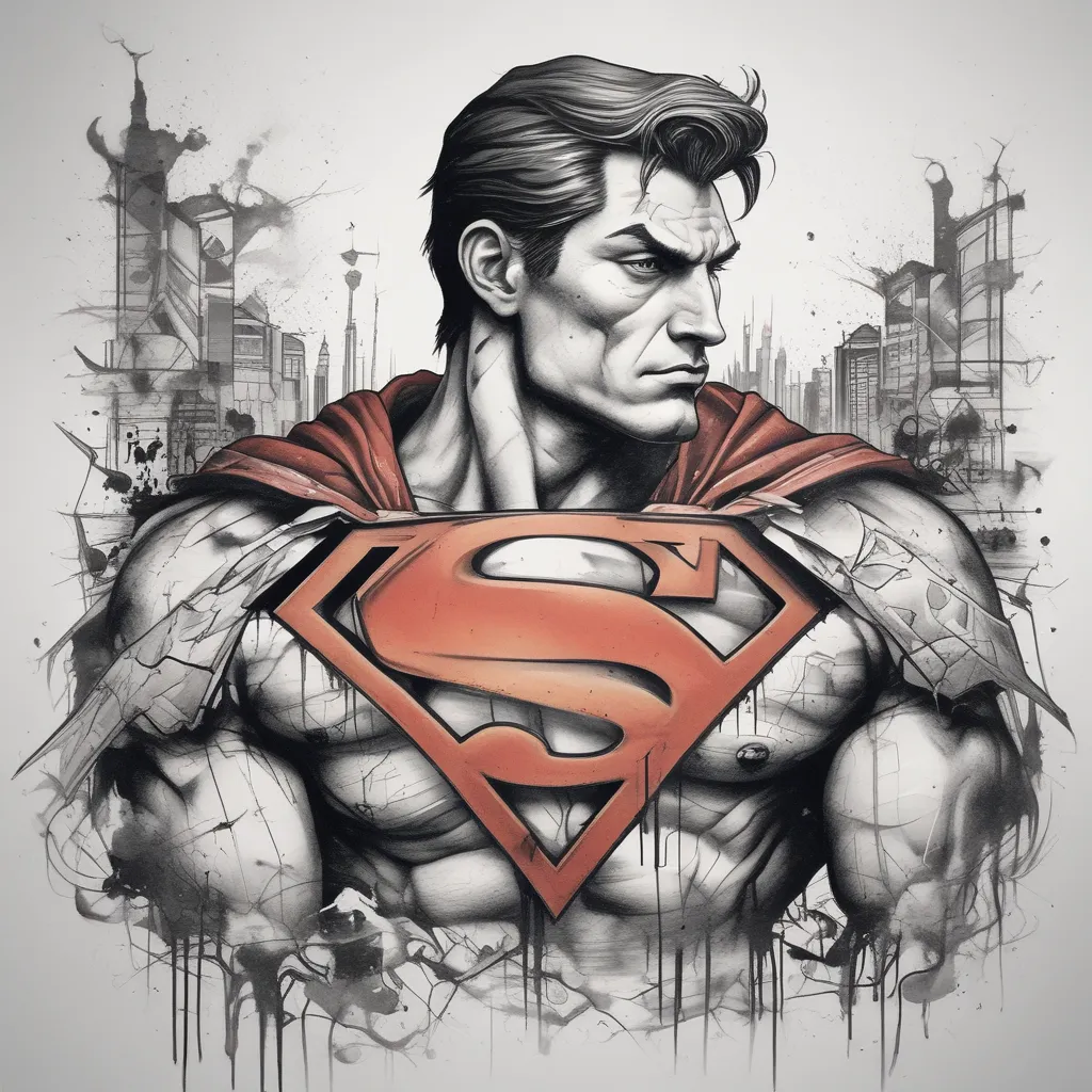 Superman tatuagem