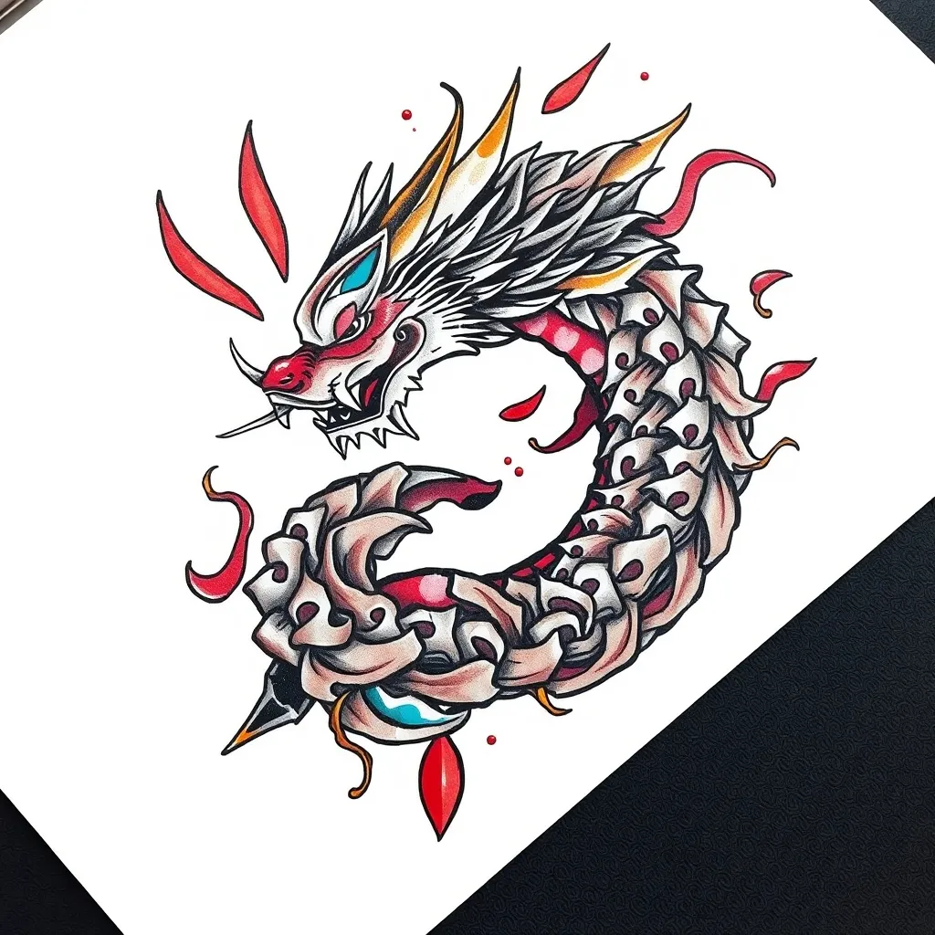 太极图 tatouage