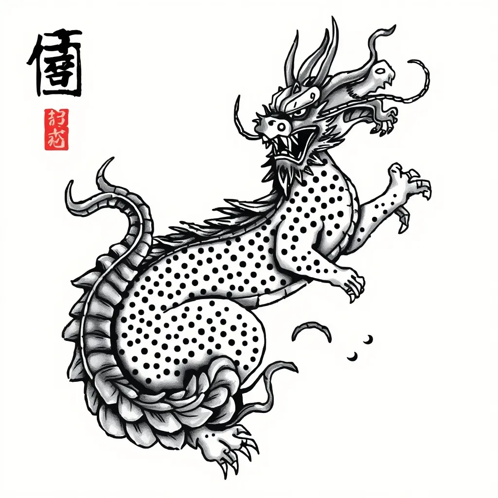 道教 Tätowierung