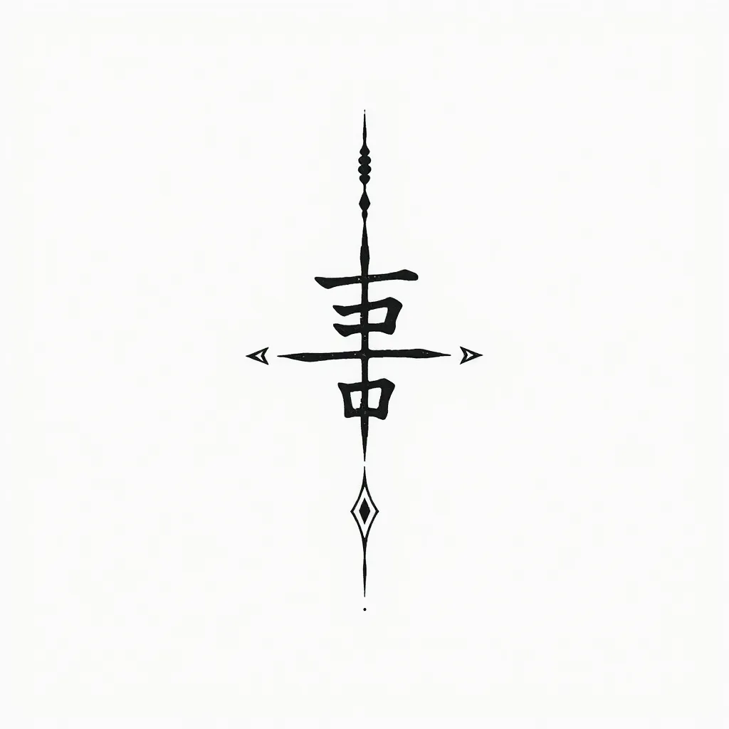 英文字母tathātā tatuagem