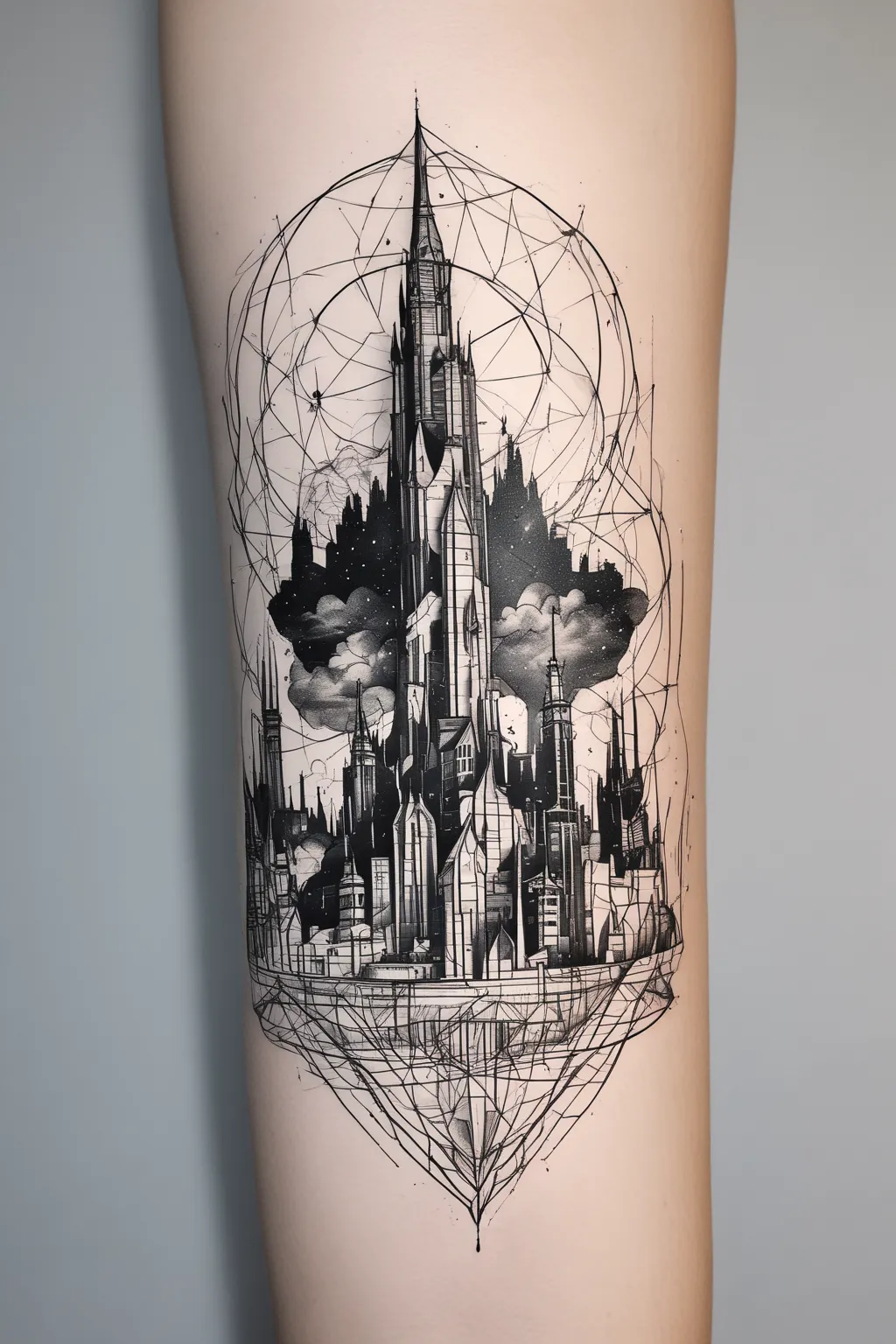 The Dark Tower world tatoeage