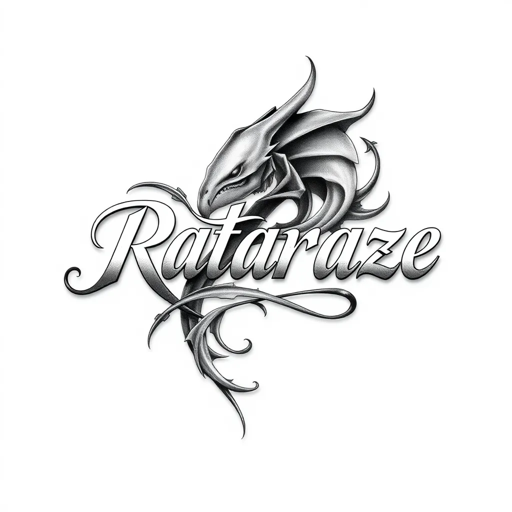 le prenom " rataraze "  tattoo