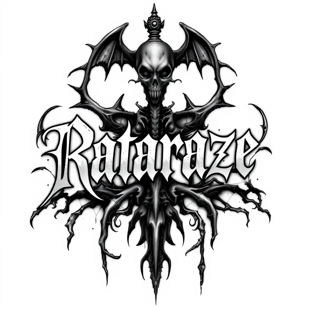 le prenom " rataraze "  tattoo