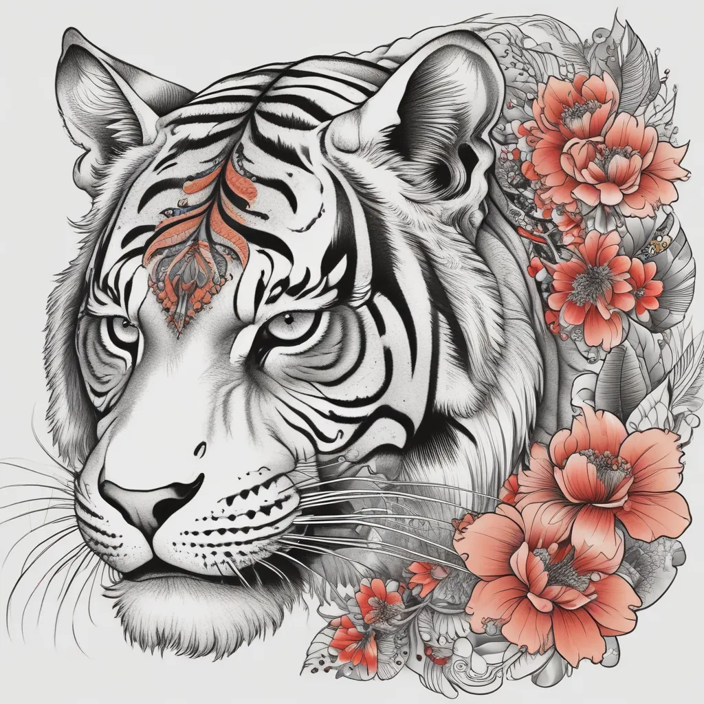 tiger tatuaggio