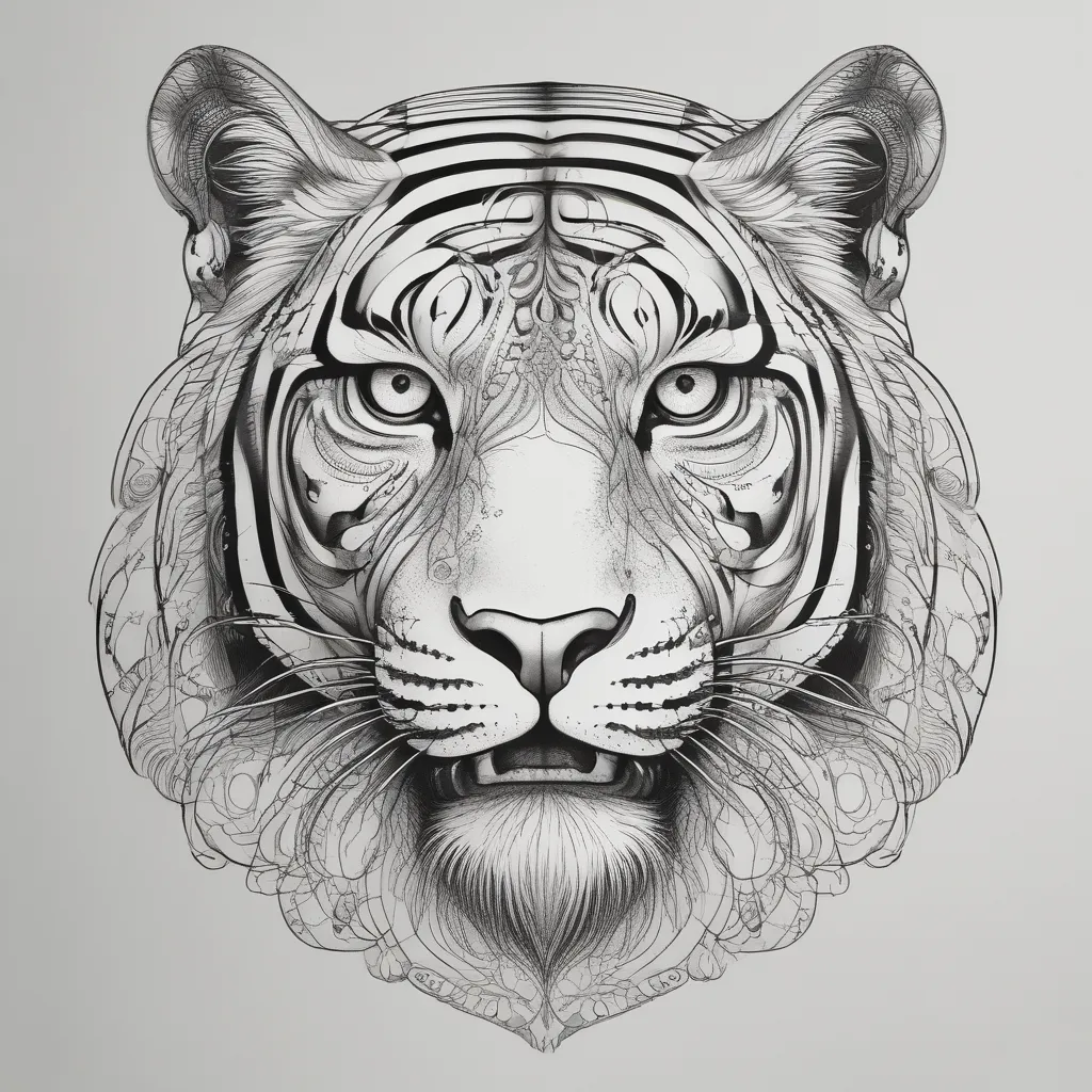 tiger tatuagem