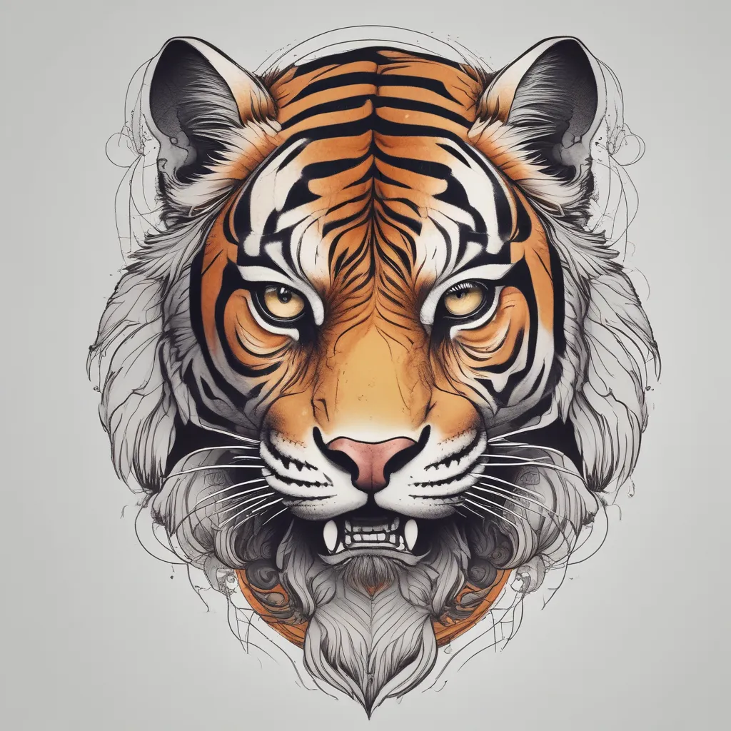 tiger tatuaggio