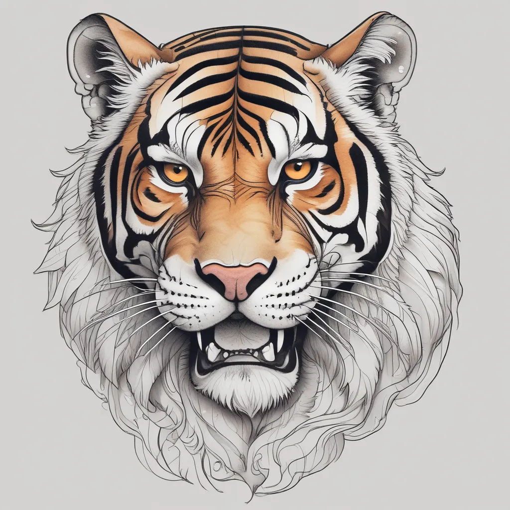 tiger وشم