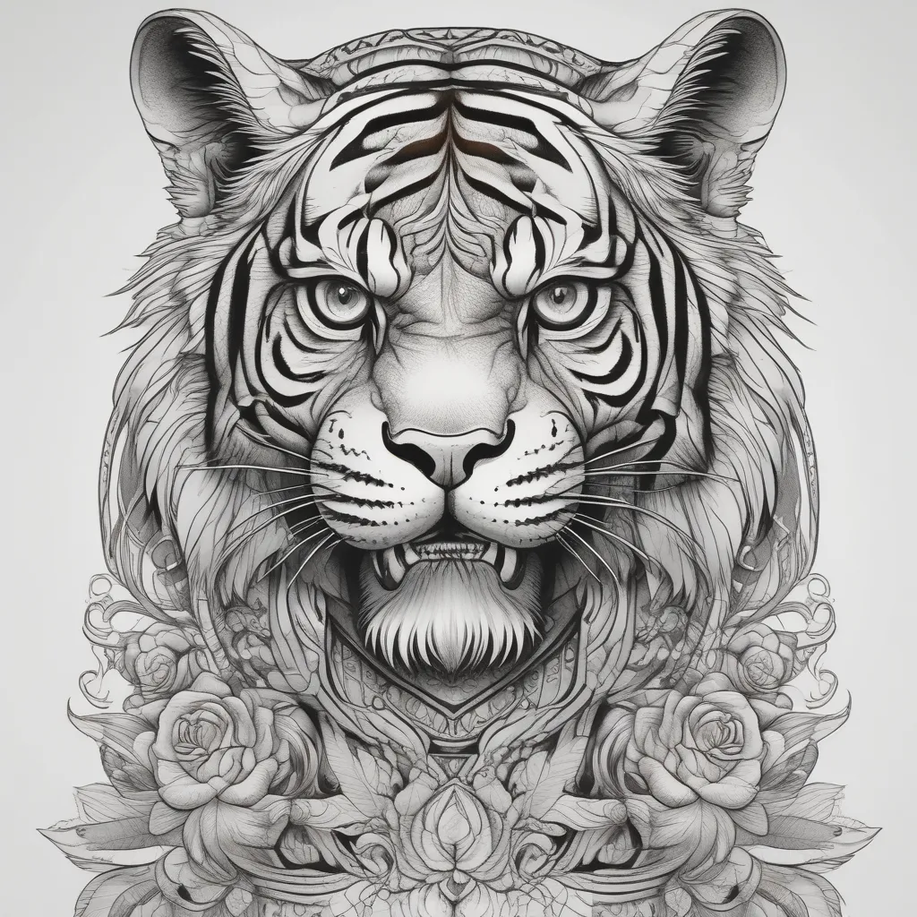 Tiger 문신