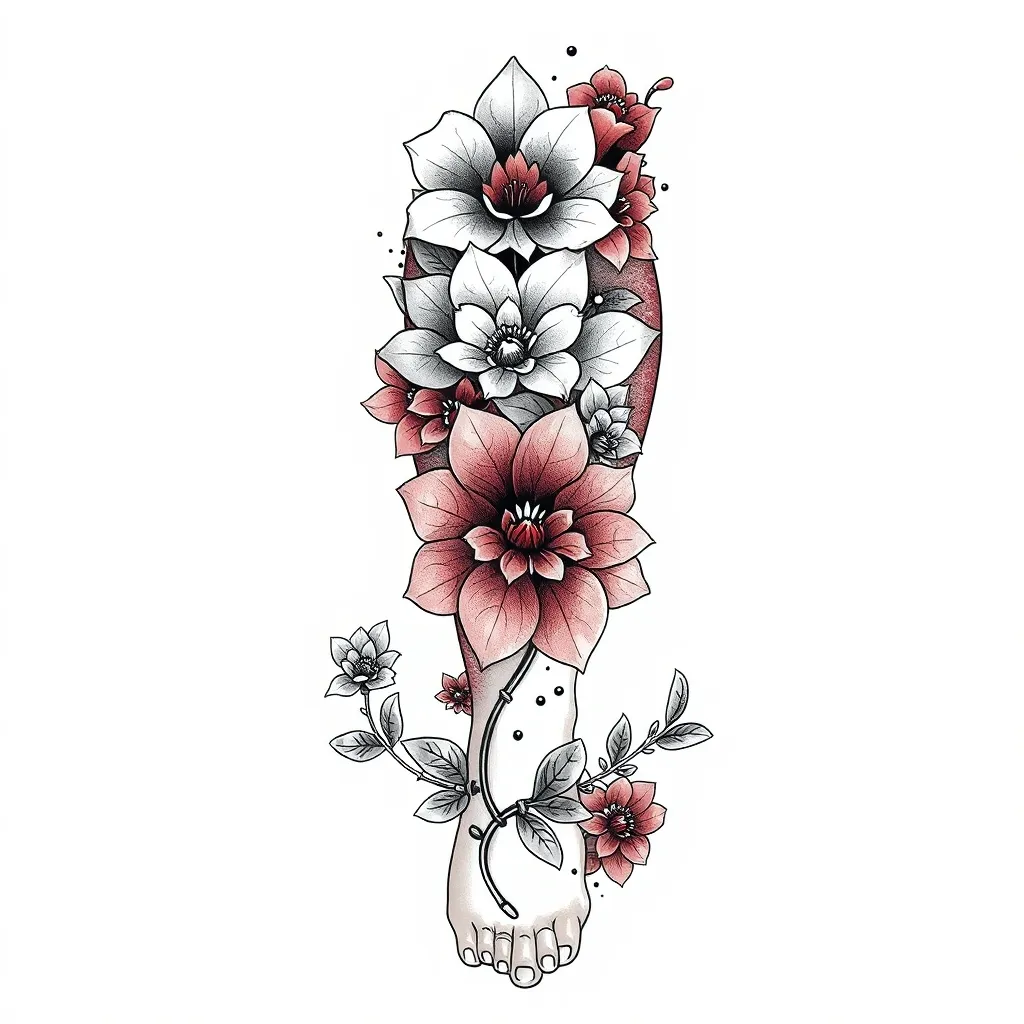 老传统花腿 tetování