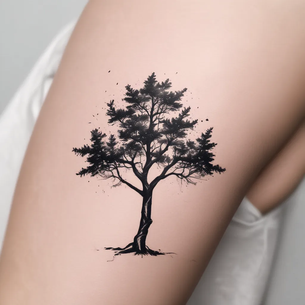 tree tatuaggio