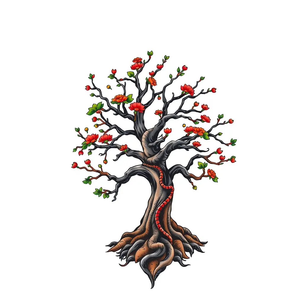 arbre tattoo