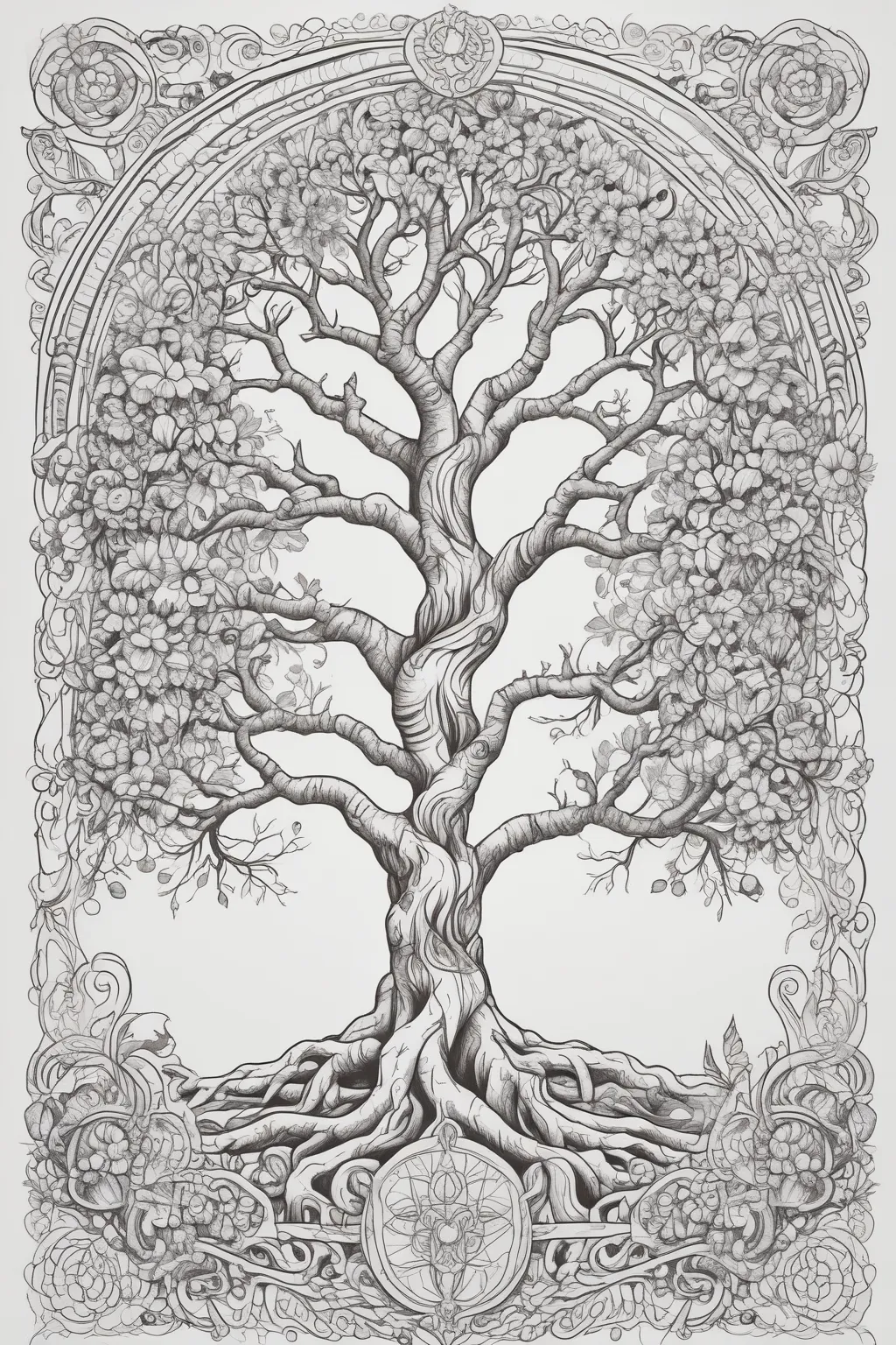 Arbre de vie tatuaggio