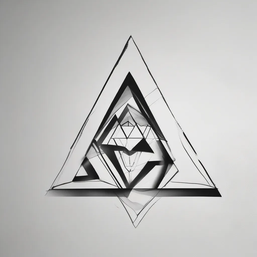 triangles tatuering