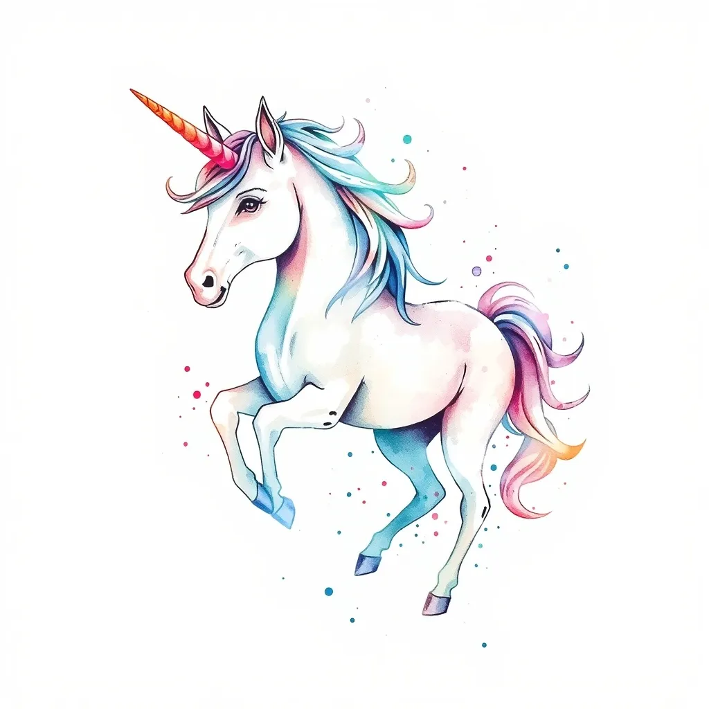 unicorn tatuaje