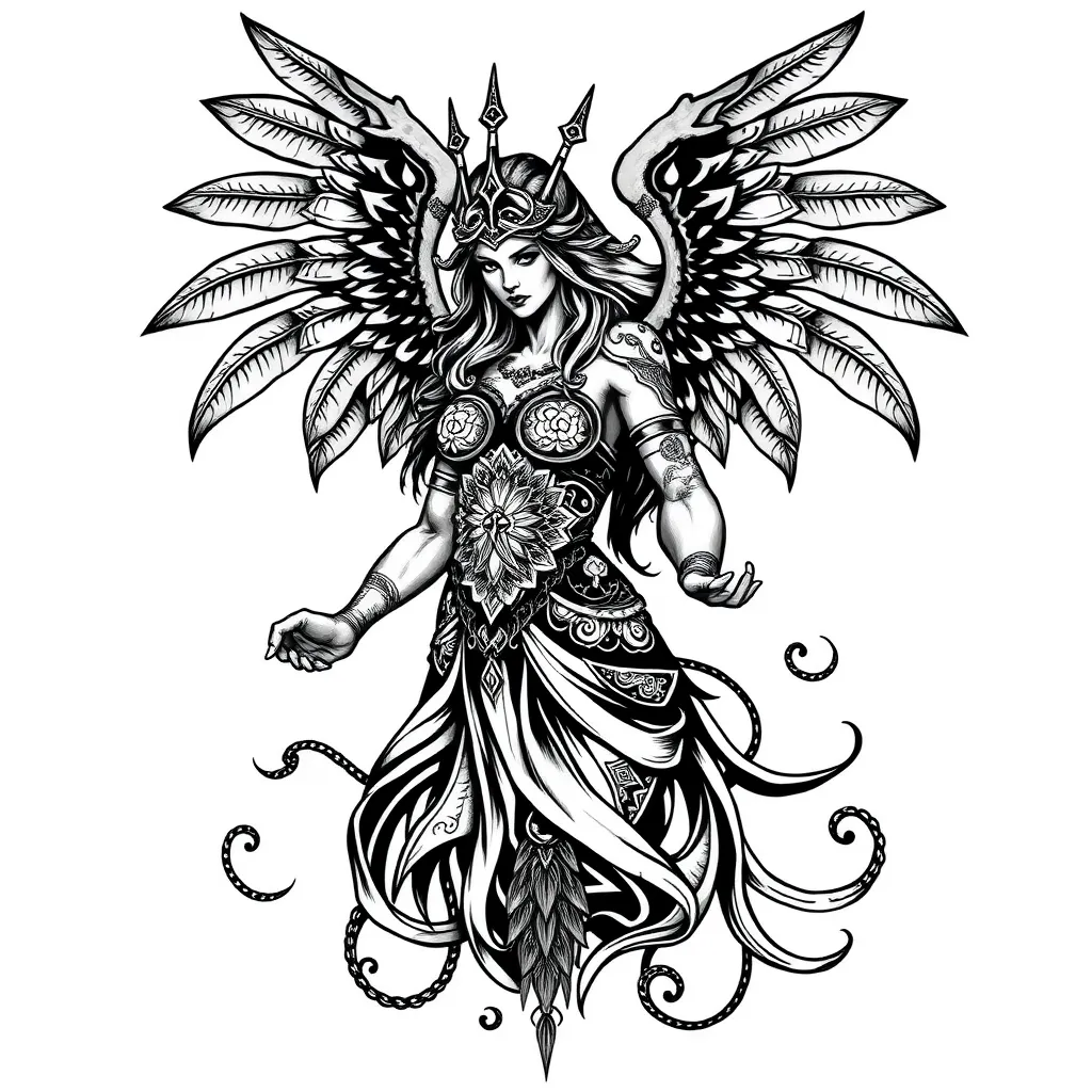 Valkyrie tatuaggio