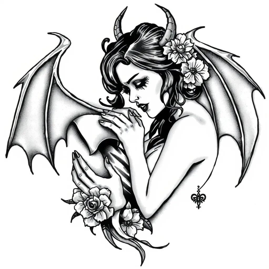 vampire's love  tatuering