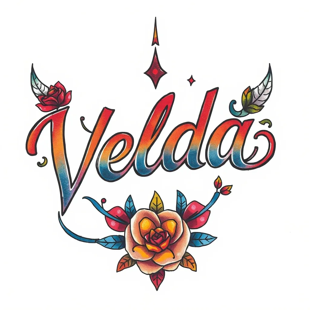 Veldasu isim dovmesi  문신