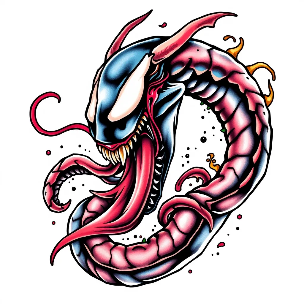 venom tatuering