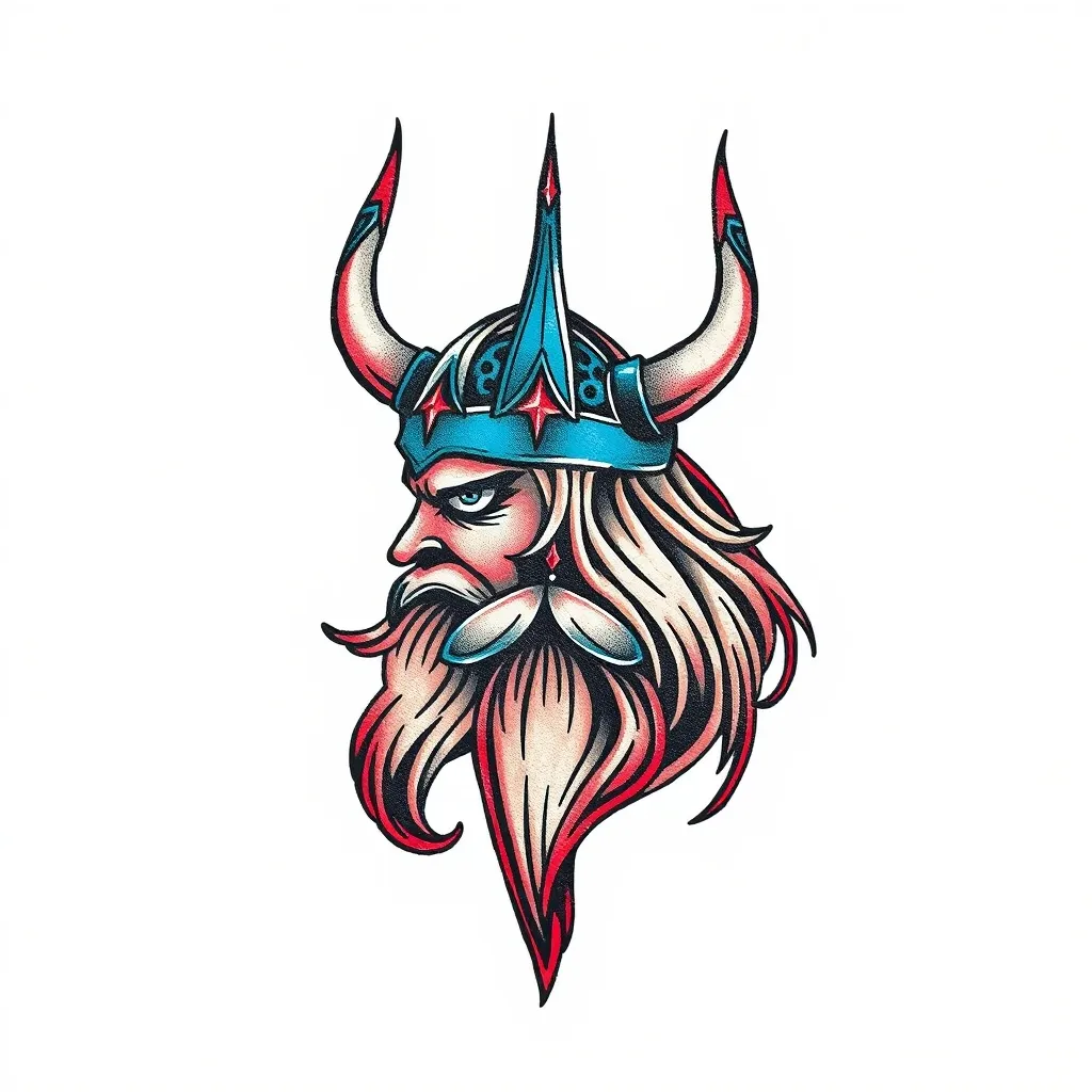 Tatuaje de símbolo vikingo  татуировка