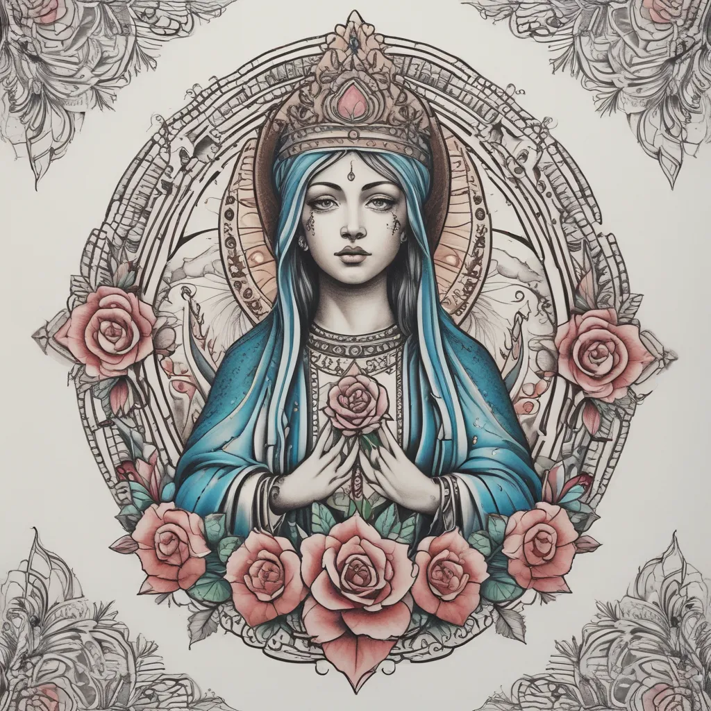 Virgen tattoo