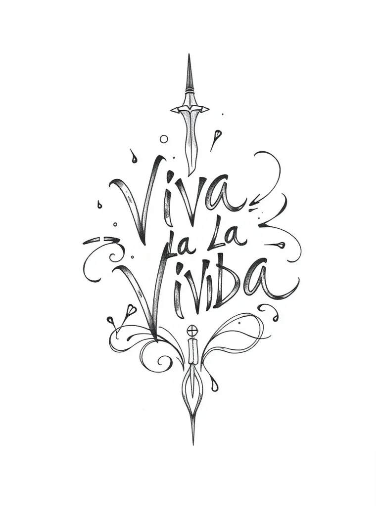 Viva La Vida tattoo