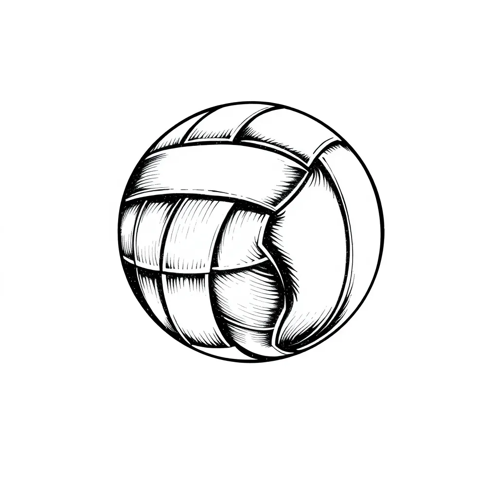 volleyball tatuering