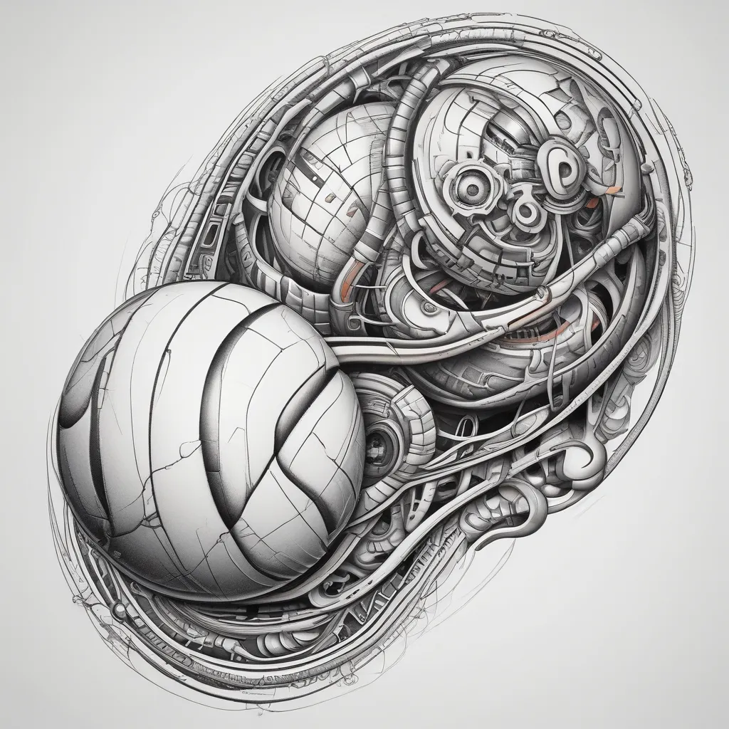 Volleyball tatuaggio