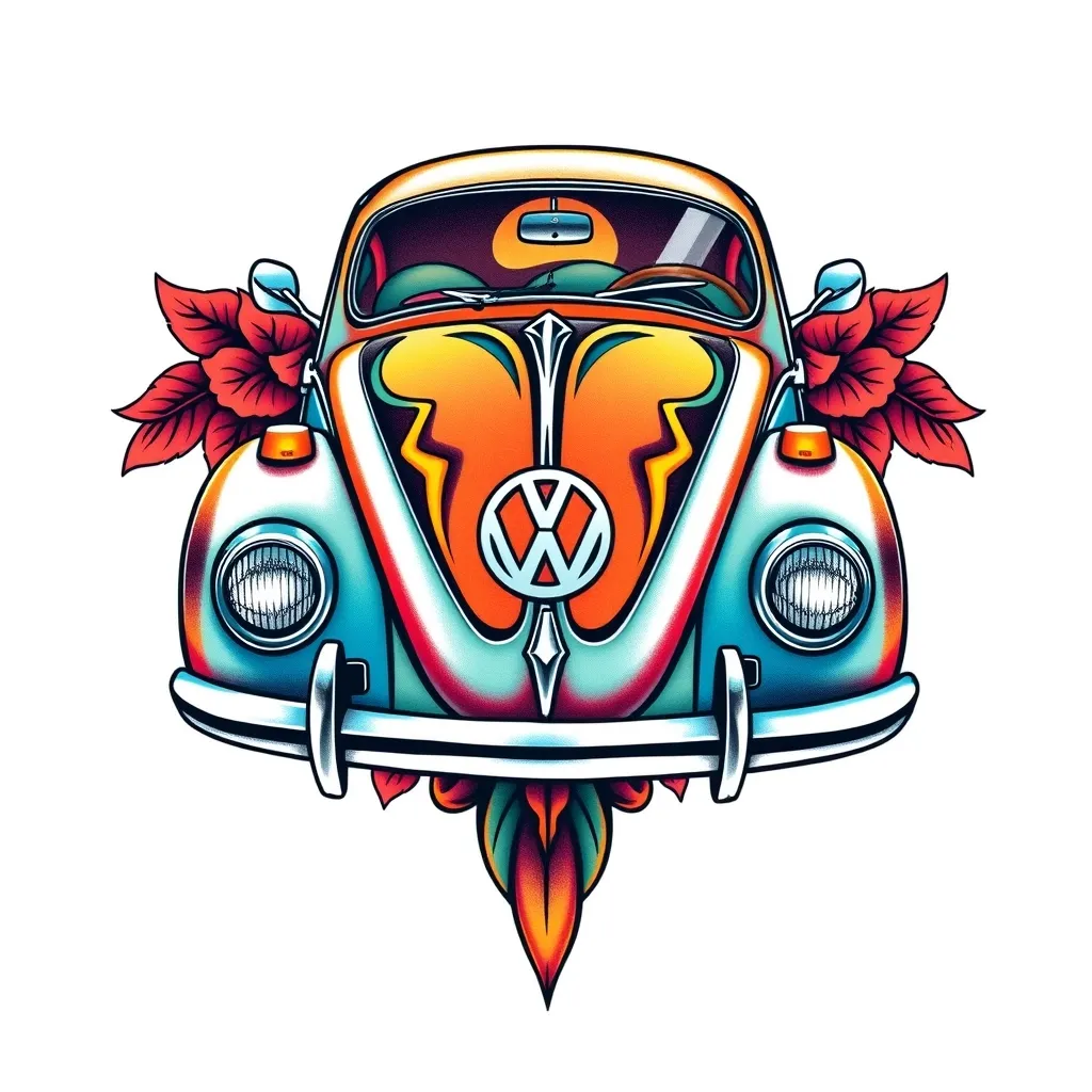 CARRO FUSCA tatuering