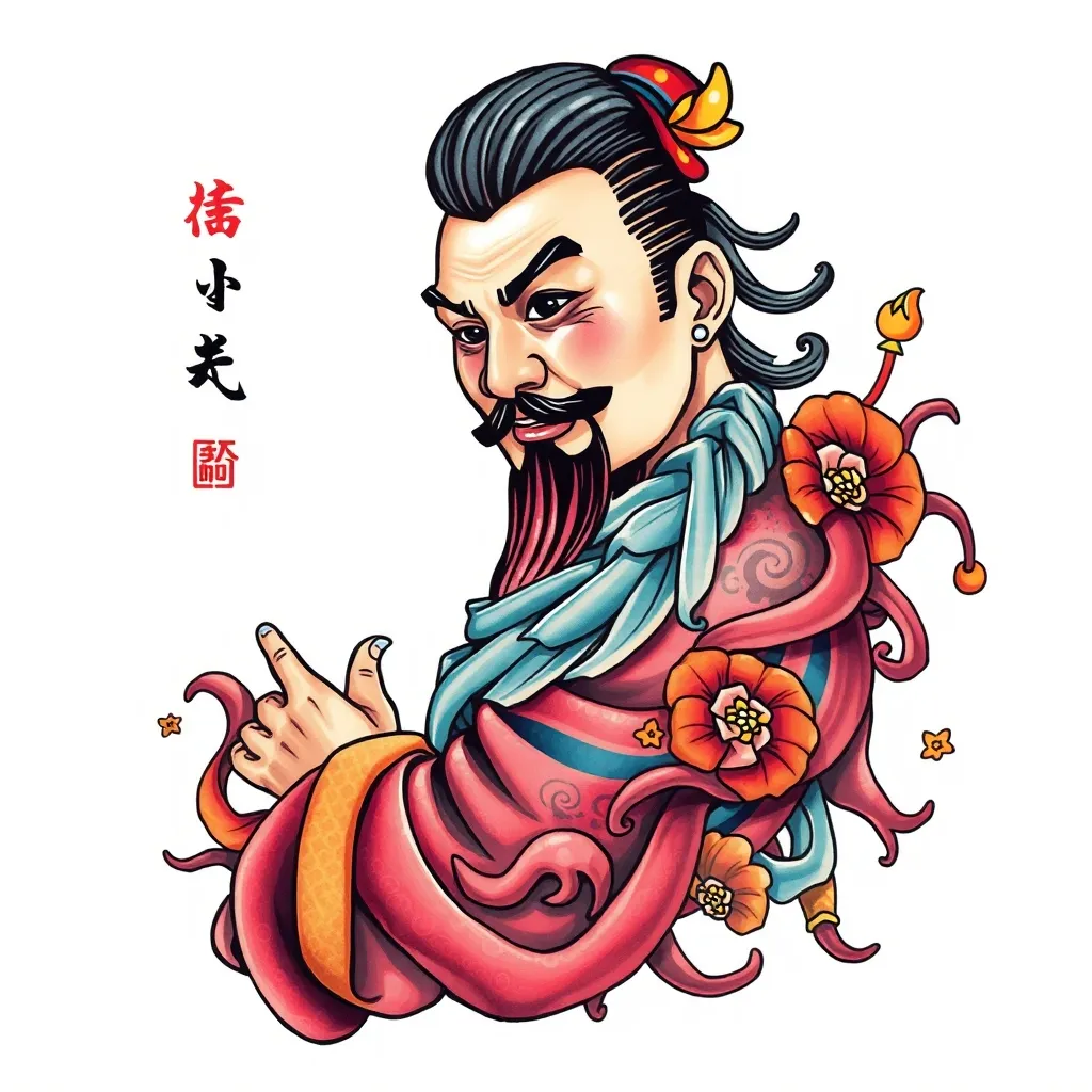 王亭亭 टैटू