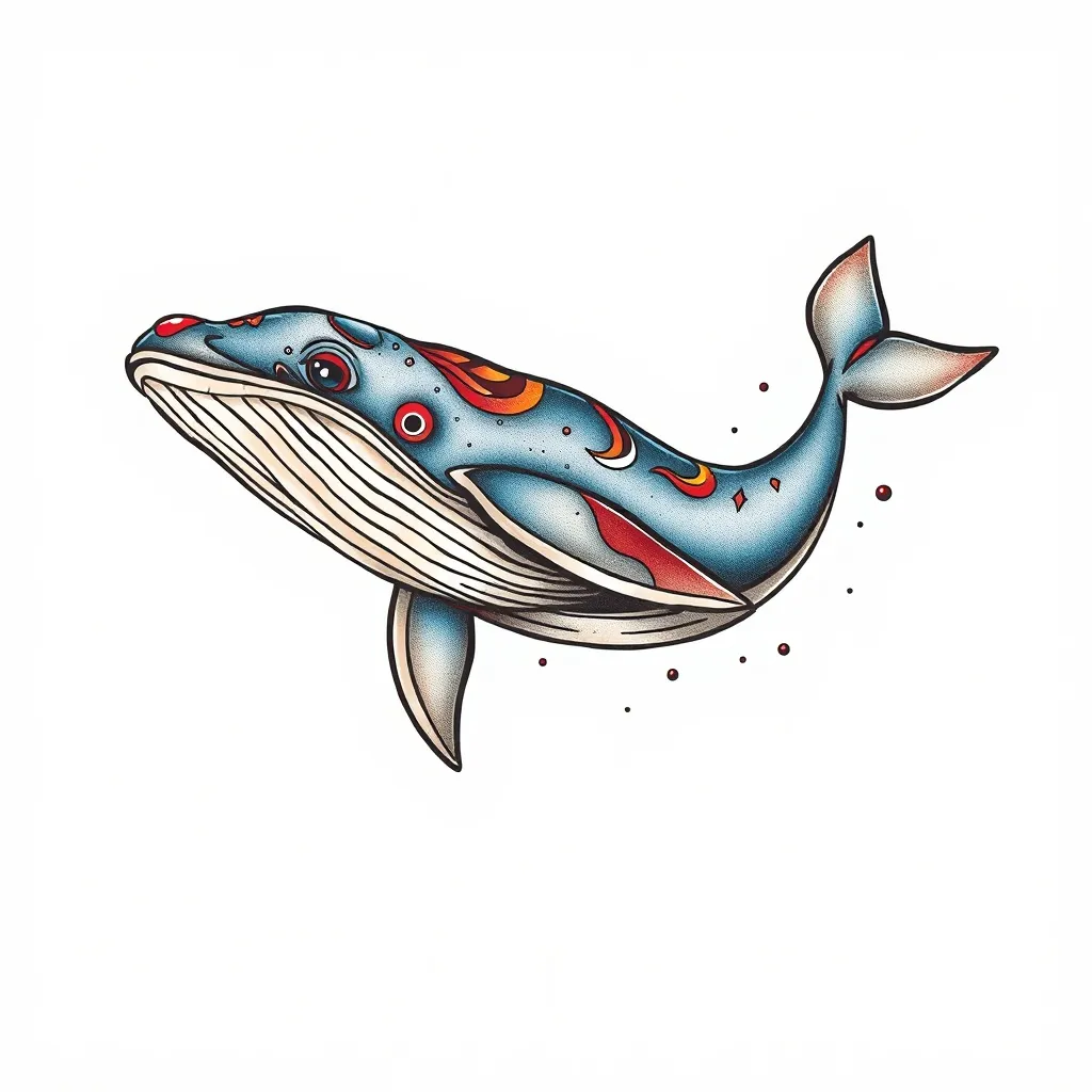 whale tattoo