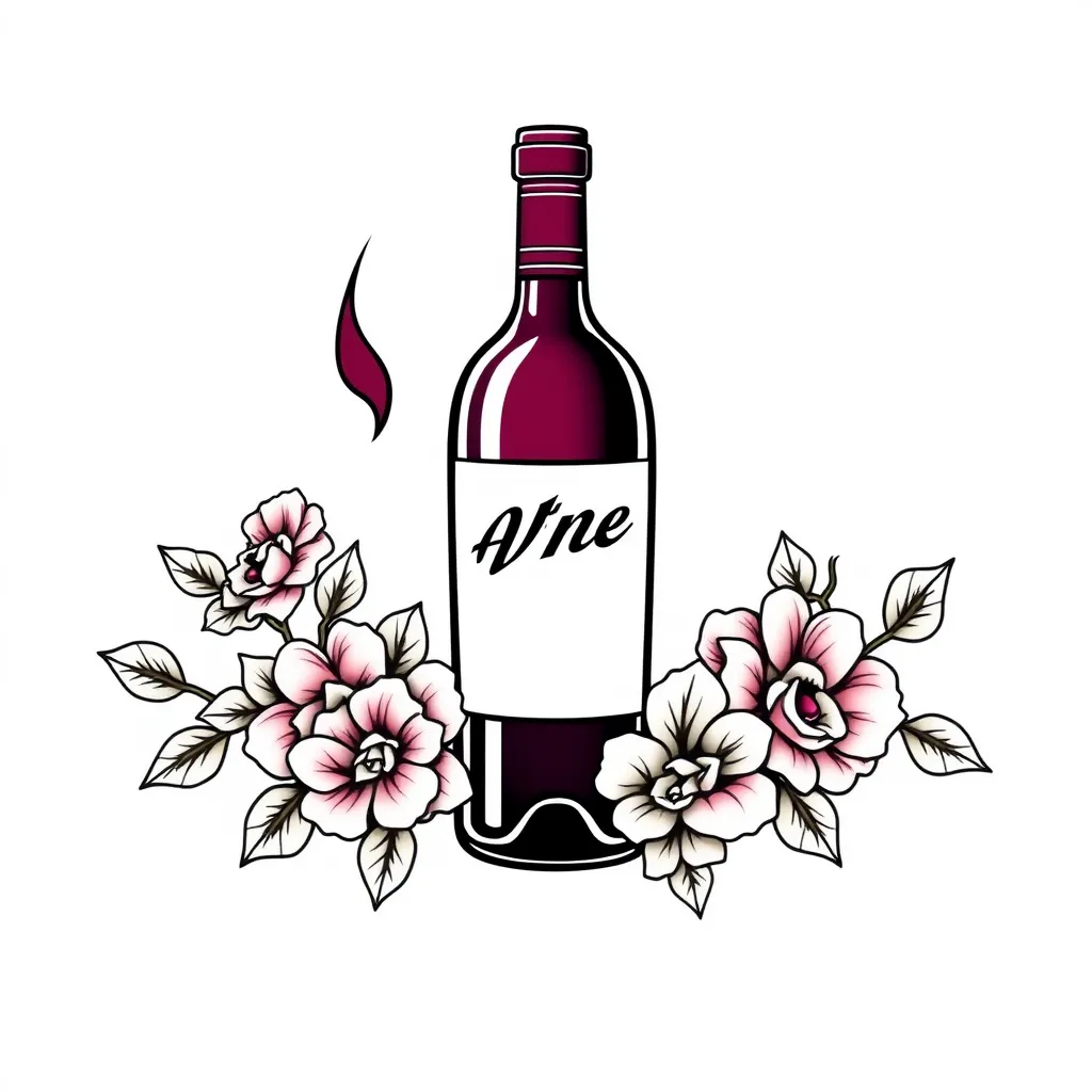 wine 문신