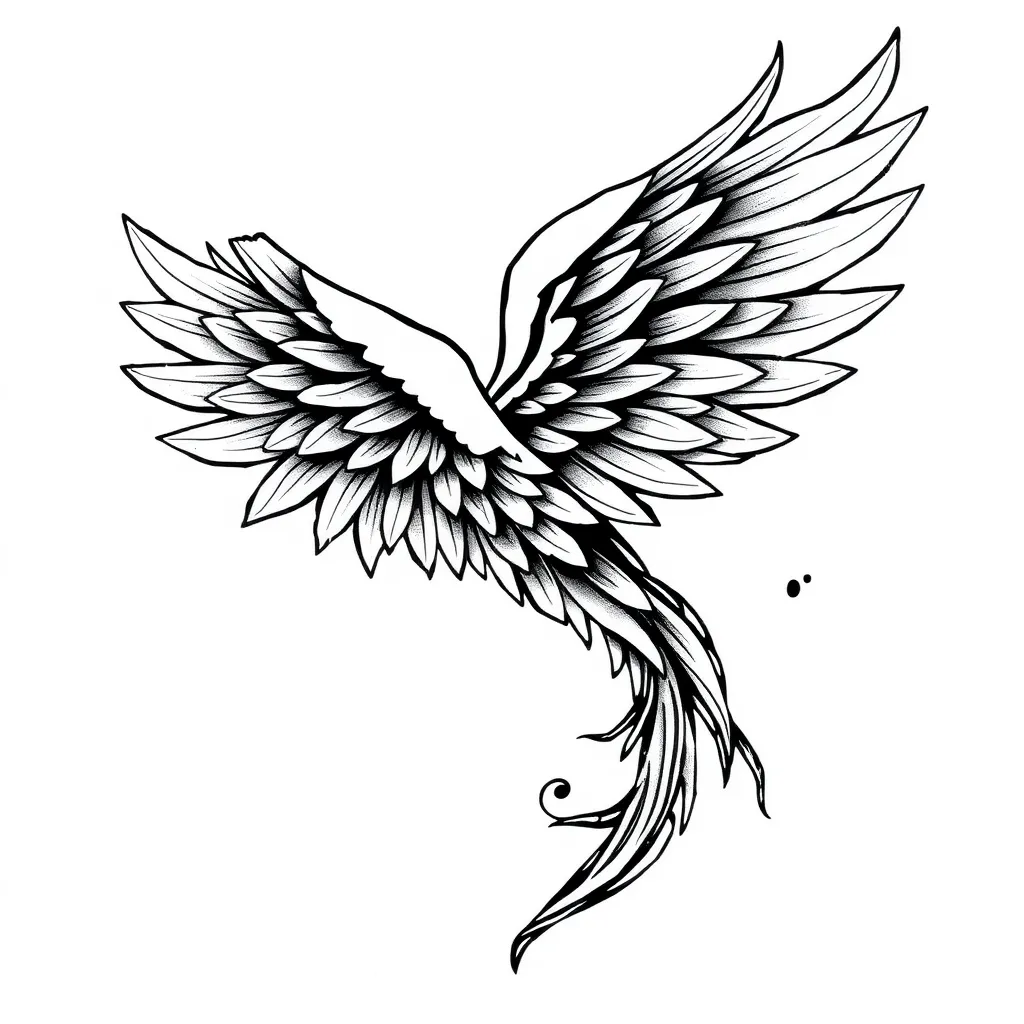 Wing tatuaggio