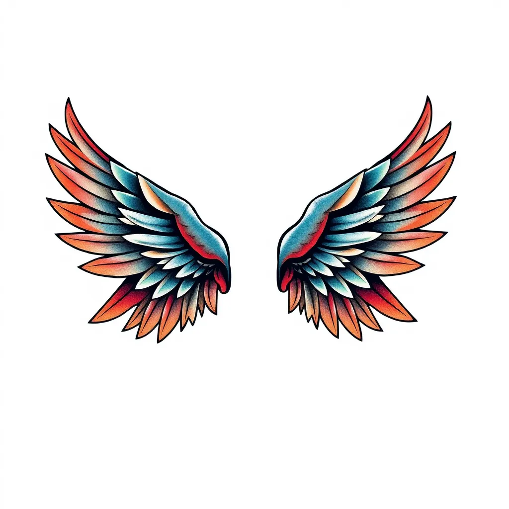 wings tattoo