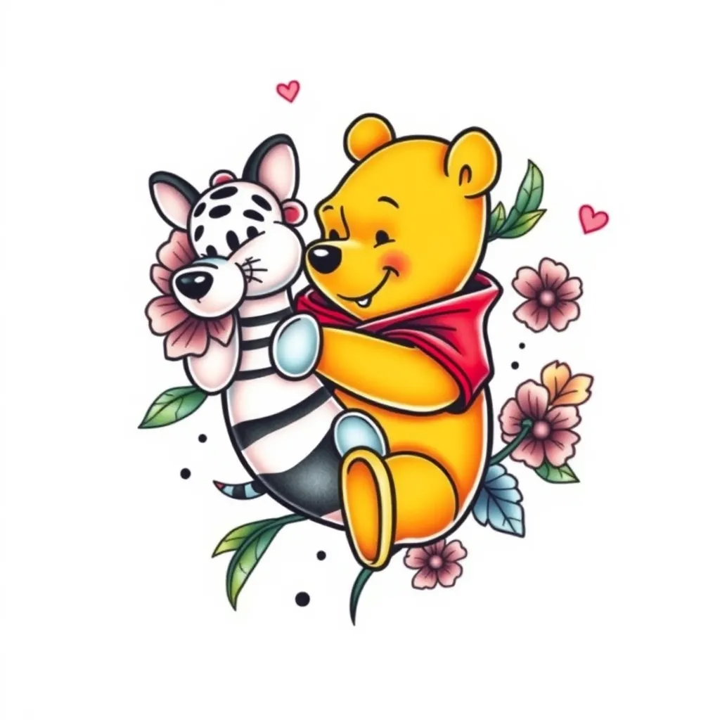 winnie the pooh 문신