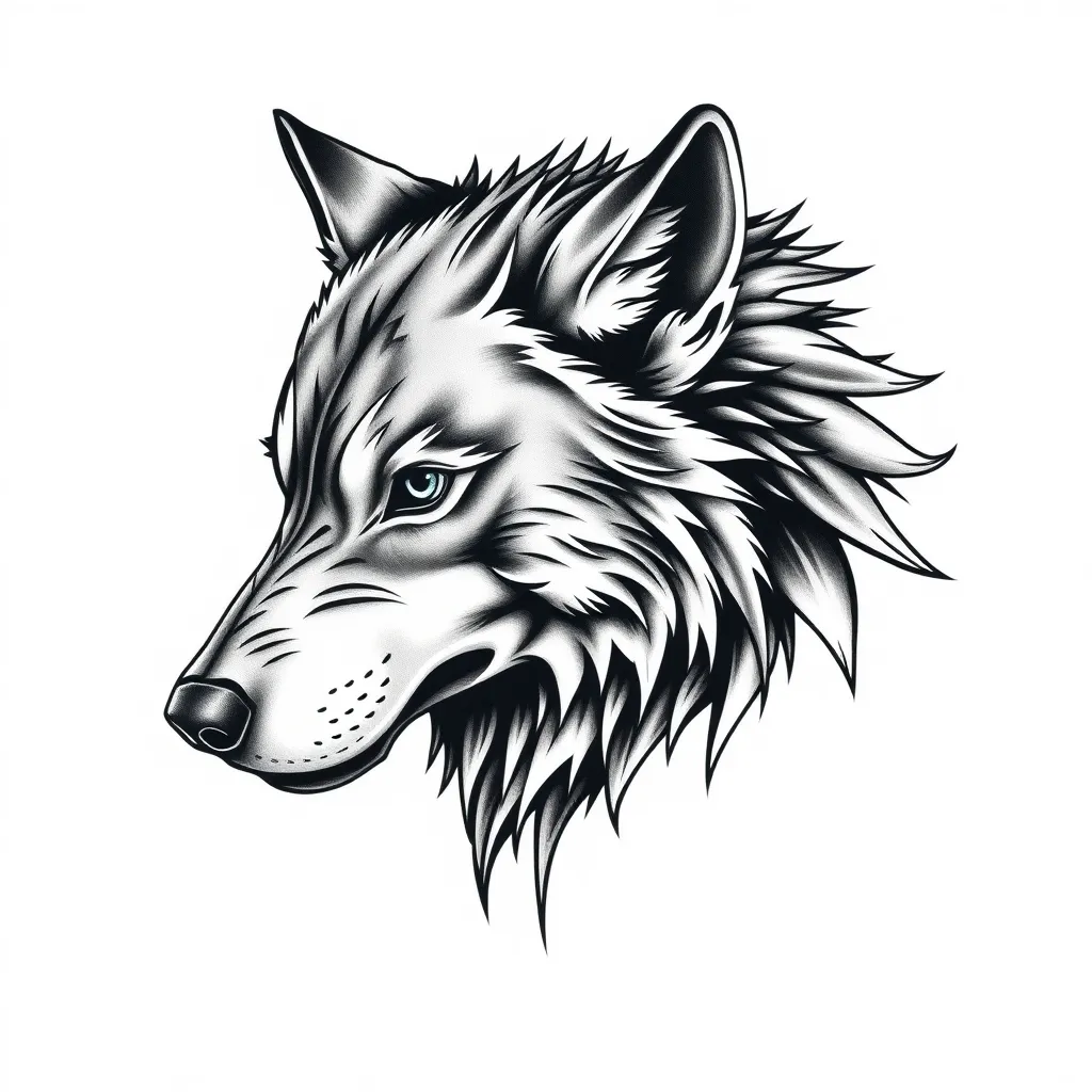 wolf tattoo