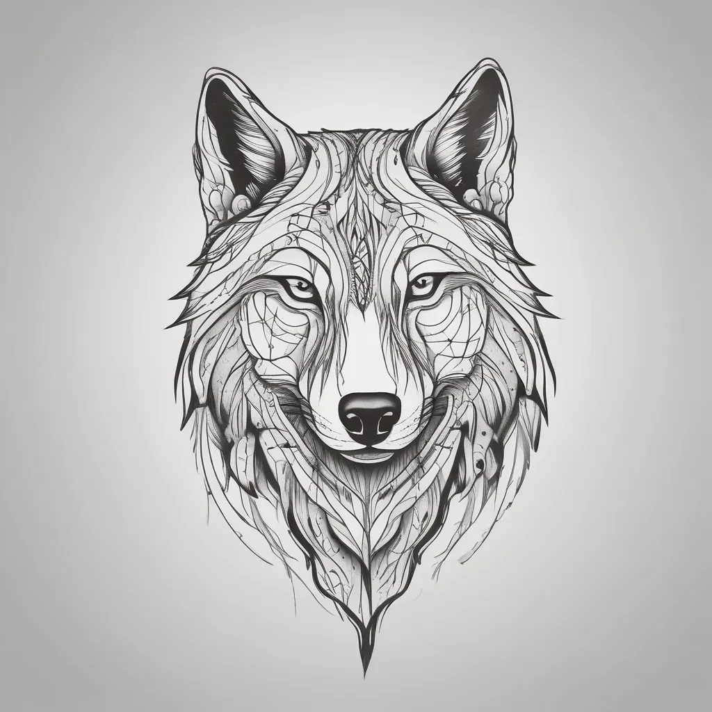 Wolf  tatuaggio