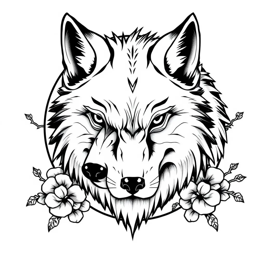 wolf tattoo