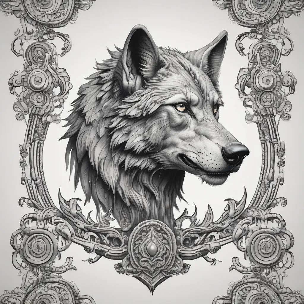 wolf tatuagem