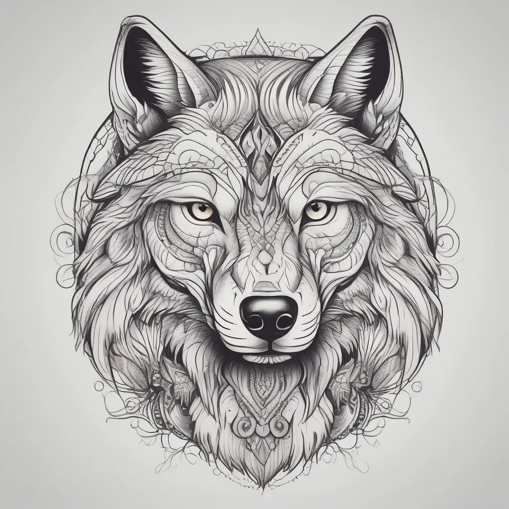 Wolf tatuaggio